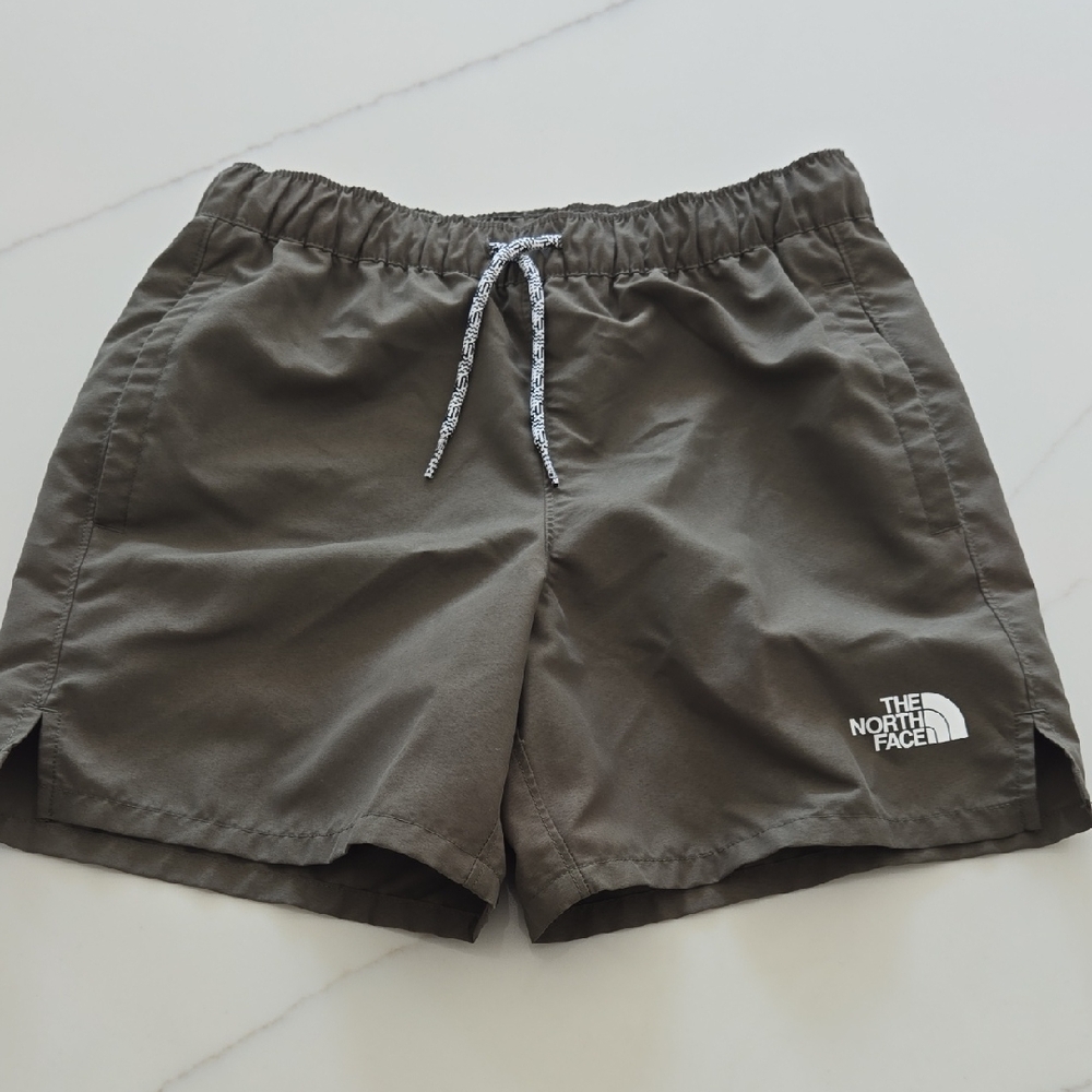 The North Face Boys Olive Swim Shorts Medium 10